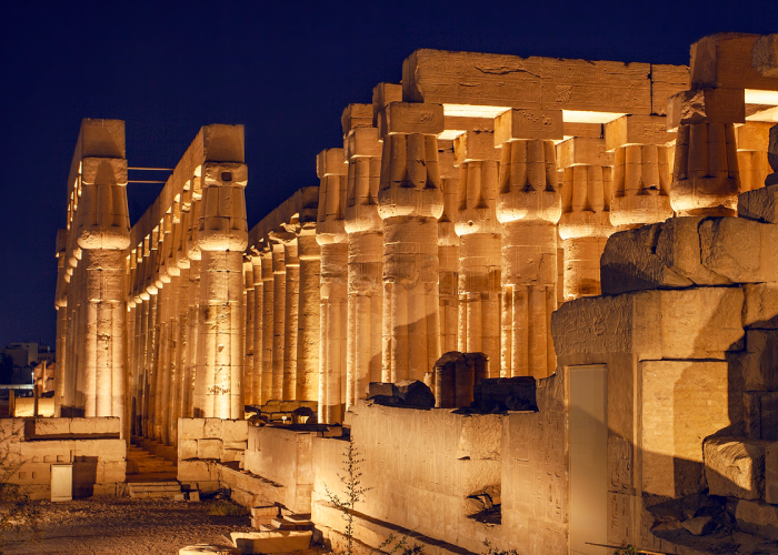 Luxor Temple by Night cover